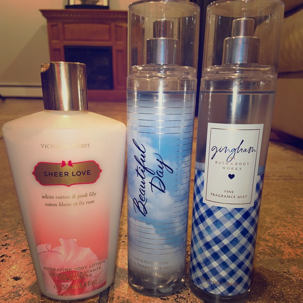 Bath and body works body spray